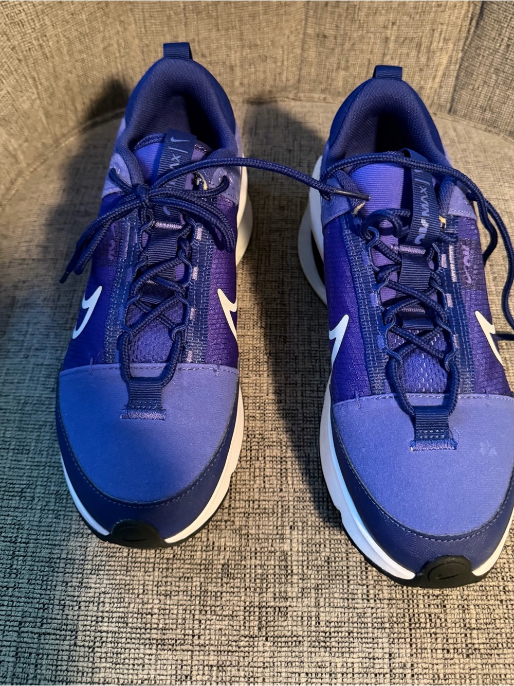 Nike Purple and White Athletic Sneakers